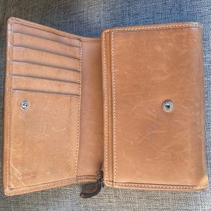 Coach leather wallet